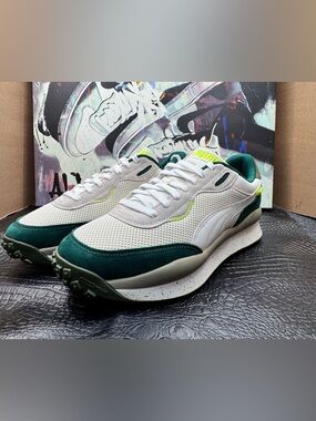 Puma X Style Rider Mix warm white velvet Moss’